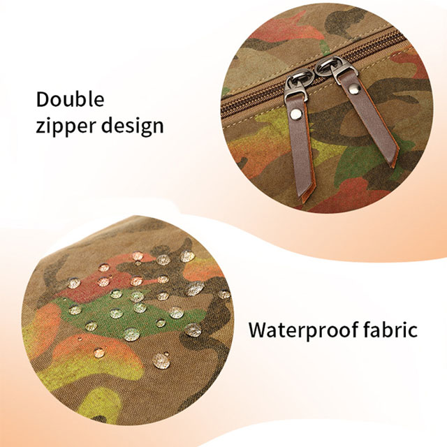 Washing Canvas Travel Duffel Bag 