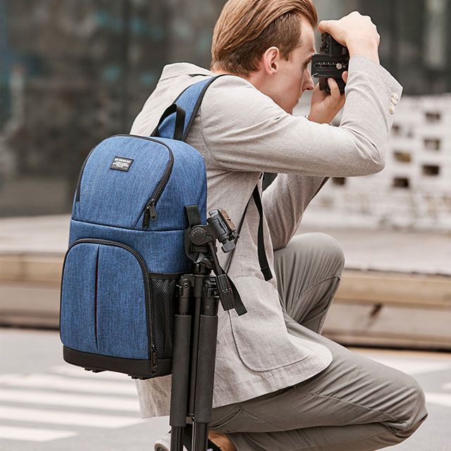 Camera Bag Padded Customisable Camera Backpack Waterproof 
