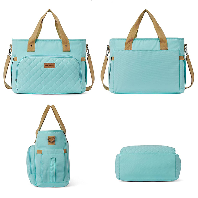 13L Large Lunch Bag Cooler Tote Bag with Removable Shoulder Strap