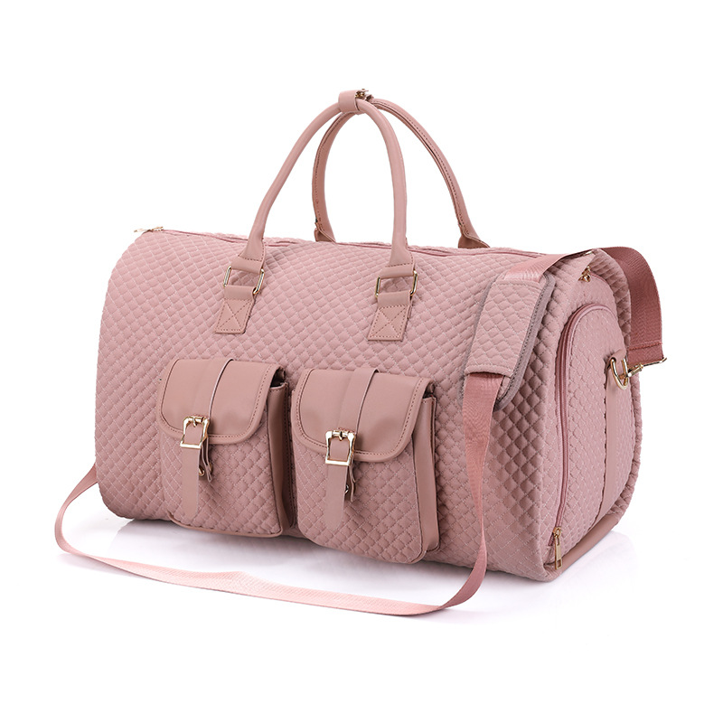 Gym Duffle Bag with Shoulder Strap Overnight Weekender Bag 