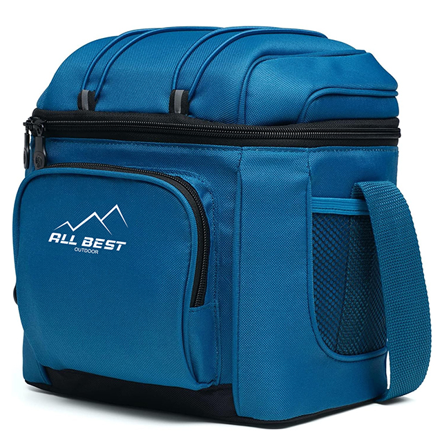 Leak-Proof 9 Can Capacity Lunch Cooler Bag