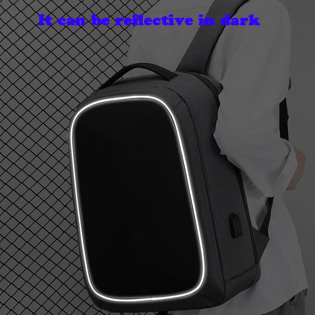 3D Laptop Backpack Light weight Daypack with USB Charging Port Backpack