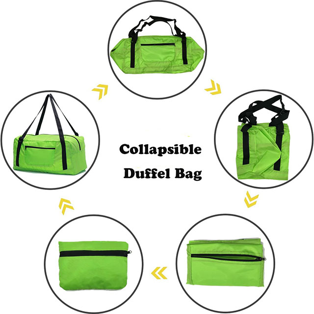 Foldable Travel Duffel Bag For Women & Men