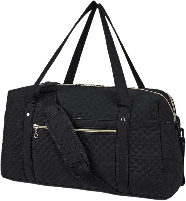 Large Carry On Airport Bag with Wet Pocket & Shoe Bag for Business Trips