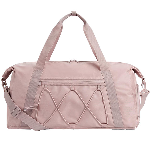 Sports Travel Duffel Bag With Shoe Compartment & Wet Pocket