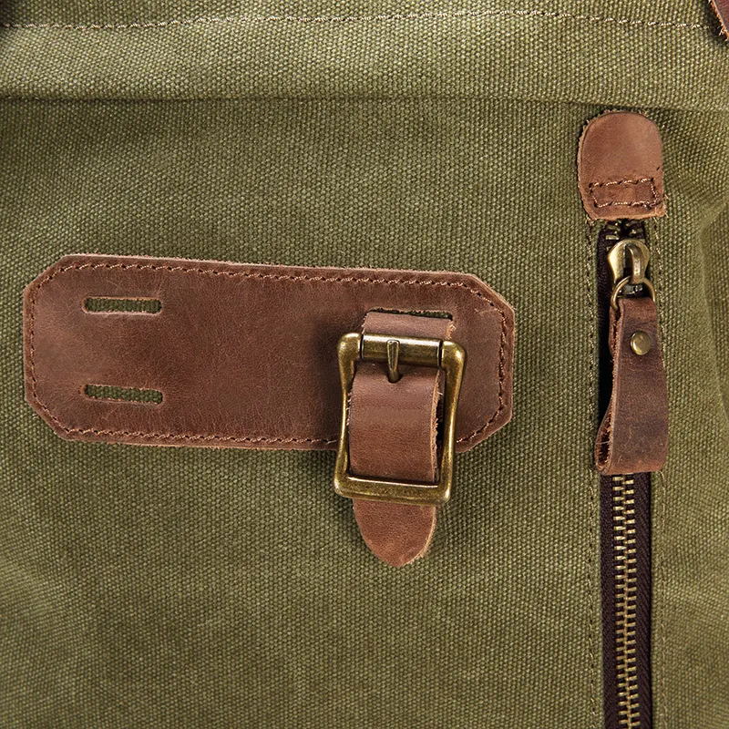 Unisex Vintage Backpack Rucksack Casual Canvas Backpack