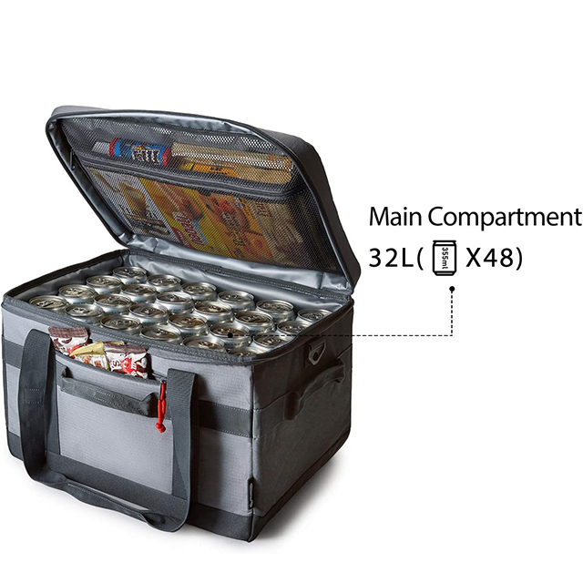 Large Collapsible Cooler Bag 32/40L Lunch Coolers