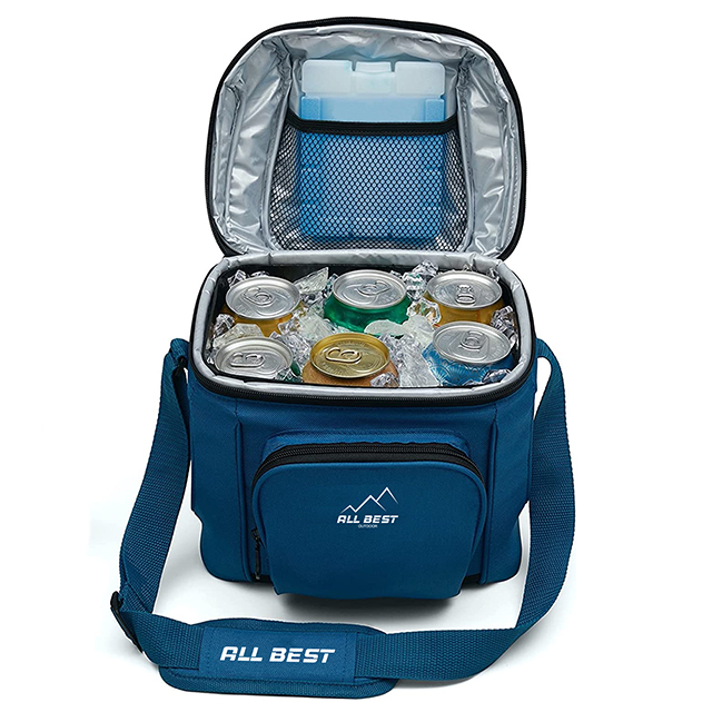 Leak-Proof 9 Can Capacity Lunch Cooler Bag