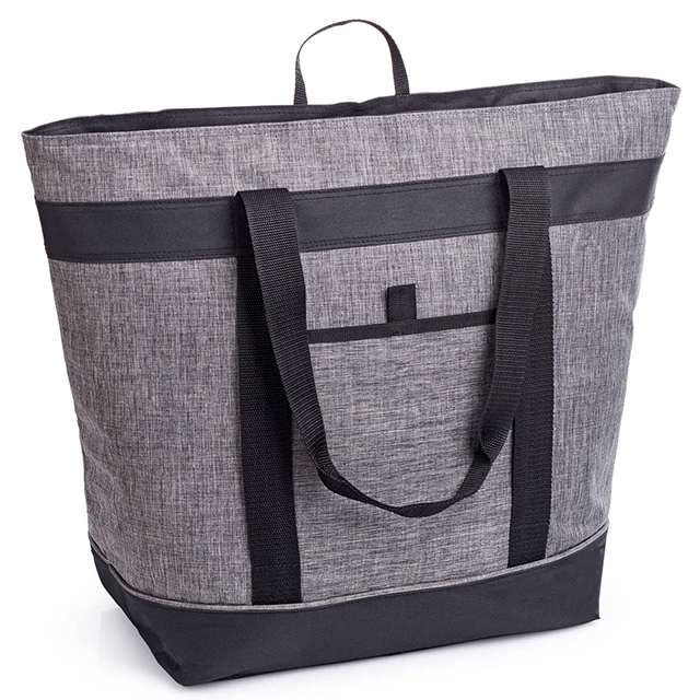 Collapsible Soft Insulated Grocery Bag Food Delivery Bag