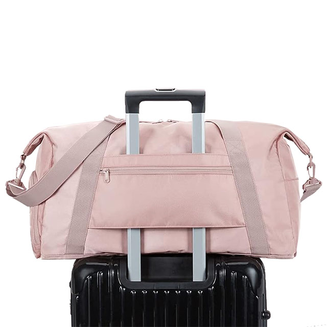 Sports Travel Duffel Bag With Shoe Compartment & Wet Pocket