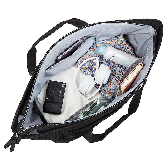 39L Soft Quilted Cotton Sports Gym Bag with Shoe Compartment