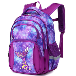 Durable Cute Multi Compartment Preschool Primary Backpack for Girls