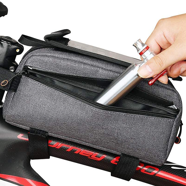Bike Frame Bag Waterproof Touch Screen Bike Pouch Bag