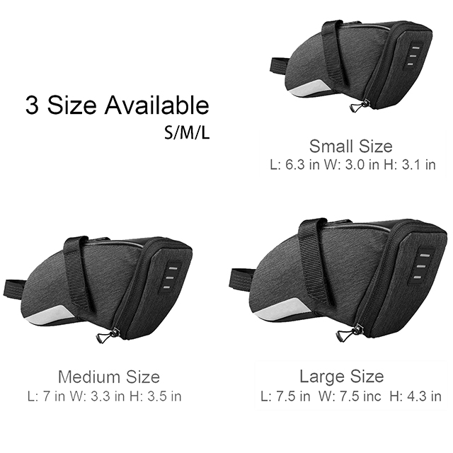 Newest Water Resistant Bike Saddle Bag