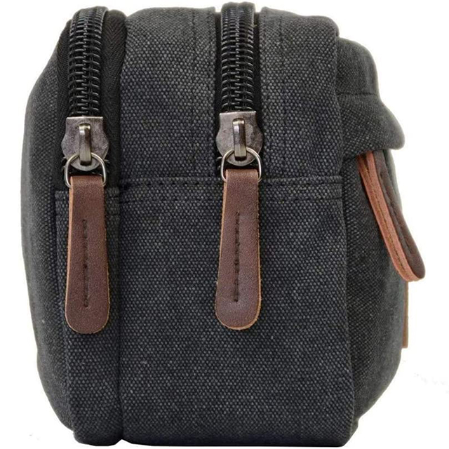 Mens Travel Canvas Toiletry Bag