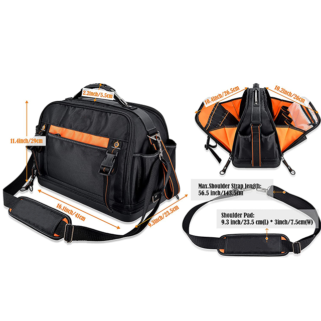 42-Pockets Tool Tote Bags For Men