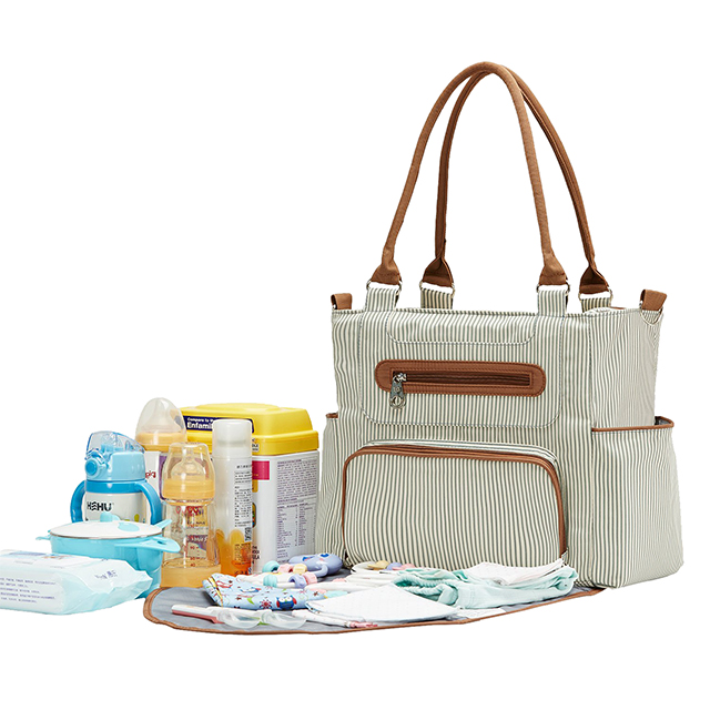 Classical 7pcs Tote Diaper bag set