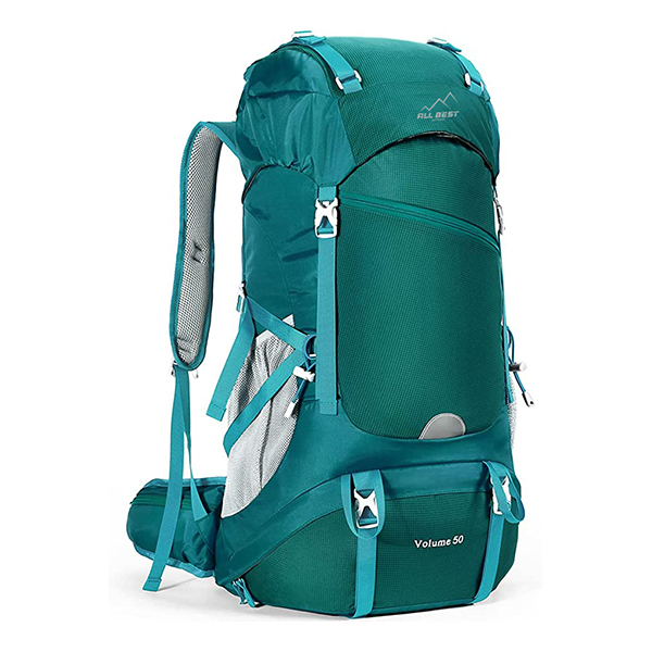 50L Waterproof Camping Essentials Bag Hiking Backpack