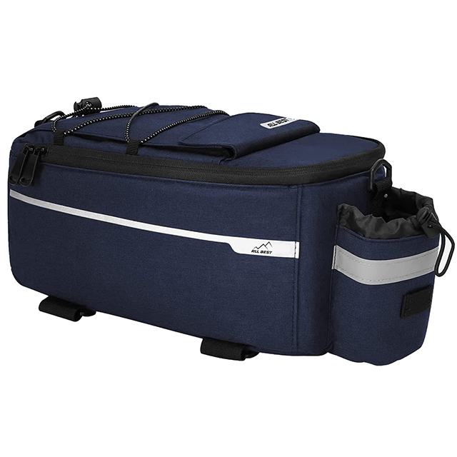 Newest Waterproof Bike Trunk Cooler Bag