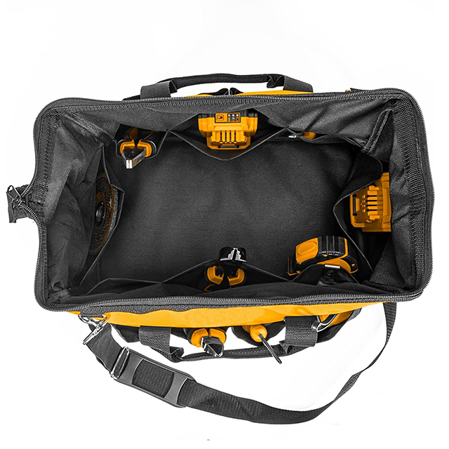 16 Inch Tool Bag Organizer with Wide Mouth