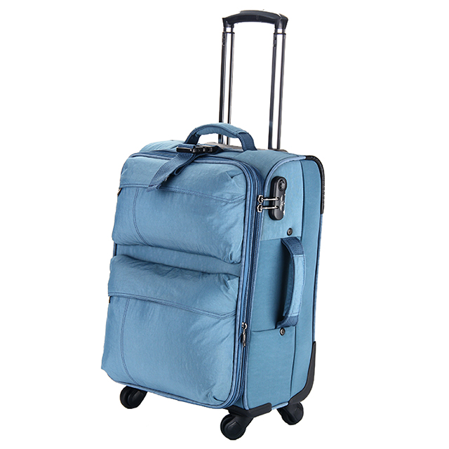 3 Piece Softside Expandable Lightweight Durable Suitcase Sets