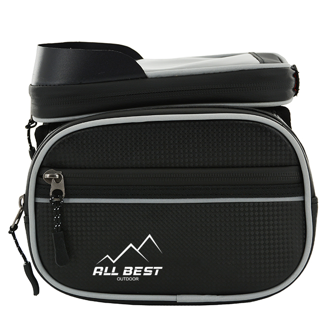 Bicycle Handlebar Bag with Touch Screen Cell Phone case Holder Cycling Storage Pouch 