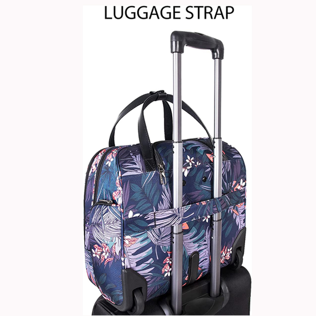 Rolling Laptop Case for Women