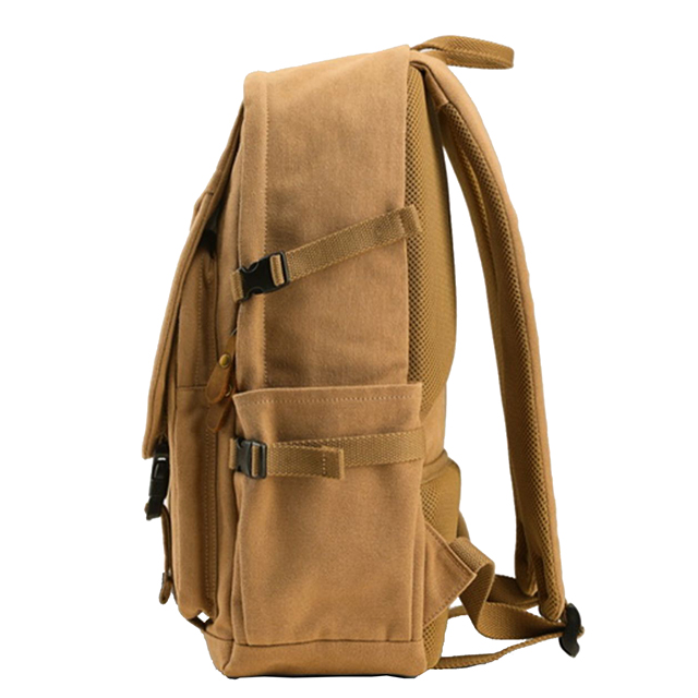 Canvas 17 Inch Vintage College School Backpacks Travel Rucksack