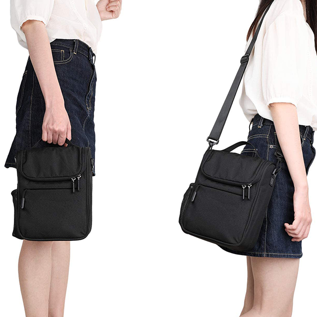 Multifunction Bicycle Front Tube Bag with Shoulder Strap