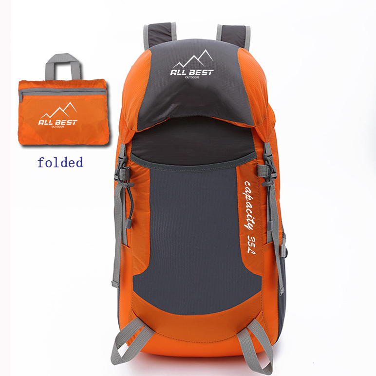 Light Weight With Folded Function Hiking Bag
