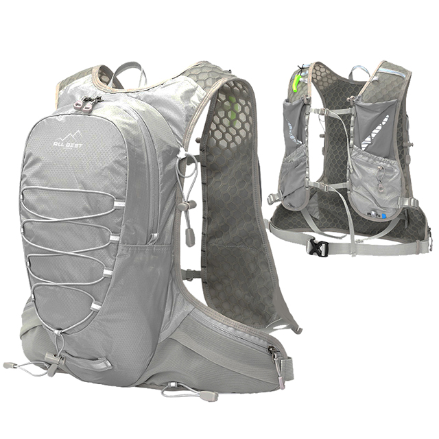 Lightweight 12L Hydration Backpack With 2L Water Bladder