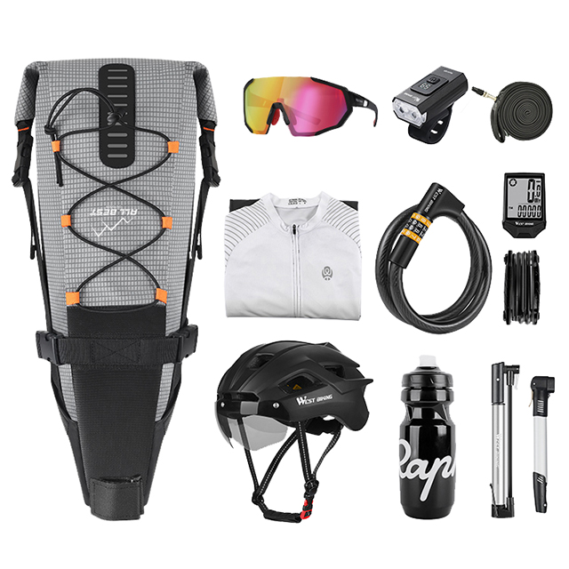 Fully Waterproof Bike Saddle Bag Bike Under Seat Pack Bike Pouch