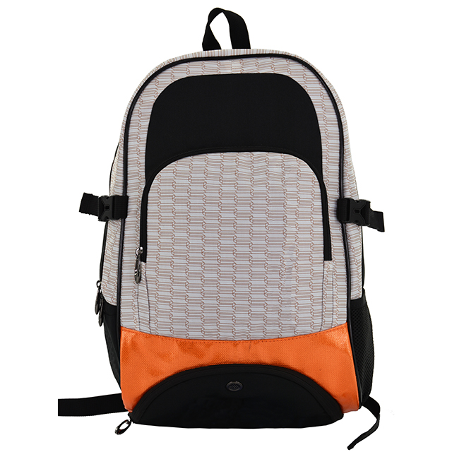 Leisure Sports Backpack With Shoes Pocket