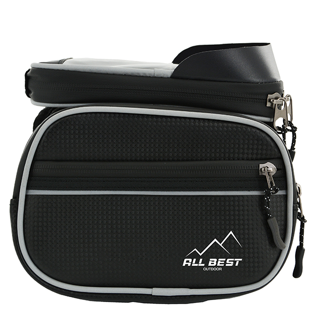 Bicycle Handlebar Bag with Touch Screen Cell Phone case Holder Cycling Storage Pouch 