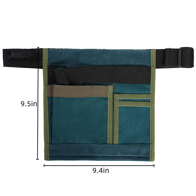 Heavy Duty 16OZ Waxed Canvas Tool Waist Pouches