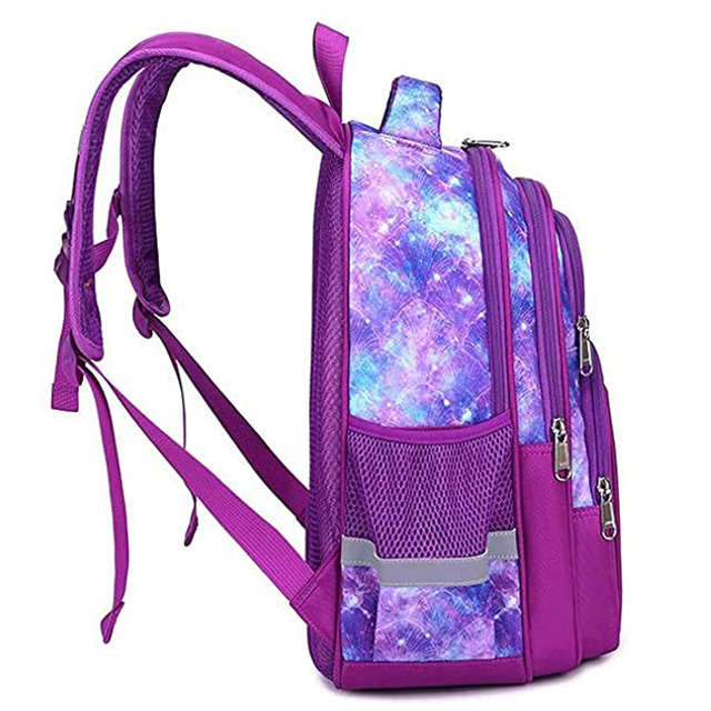 Durable Cute Multi Compartment Preschool Primary Backpack for Girls