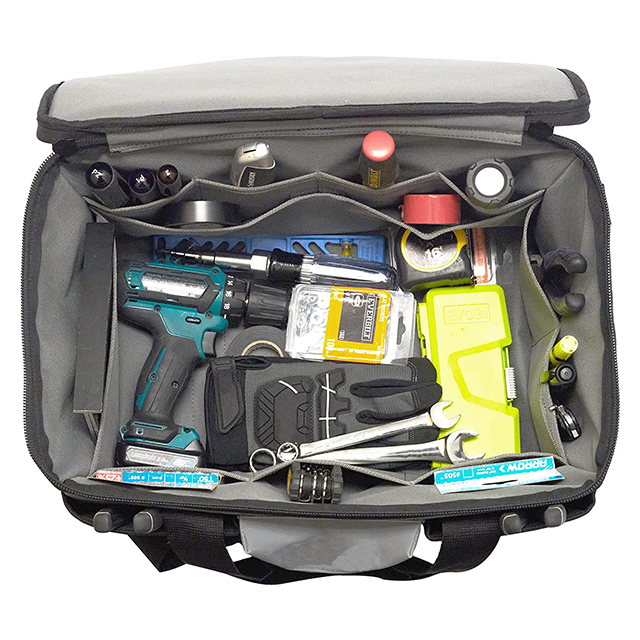 18 Inch FlatTop Water Resistant Tool Bag