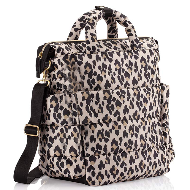 Lightweight Diaper Bag Converts from a Backpack to a Crossbody or Tote