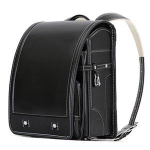 PU leather School Bag Boys and Girls Youth Student