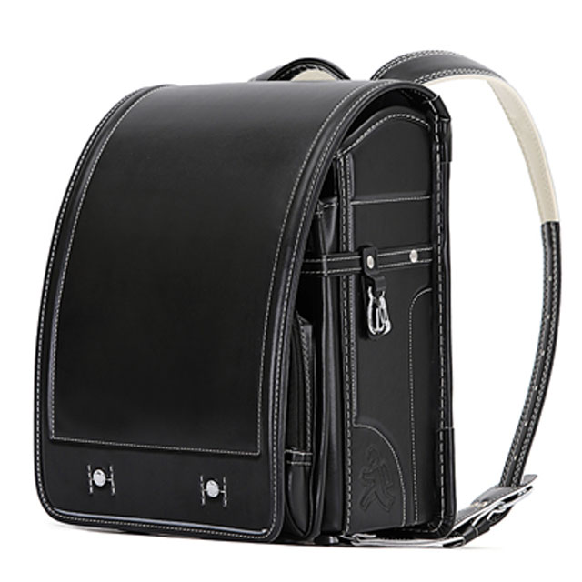PU leather School Bag Boys and Girls Youth Student