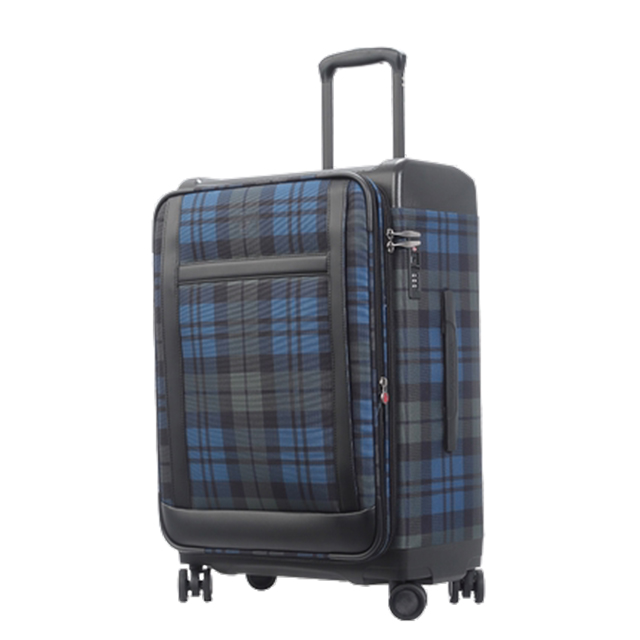 2-Piece Set Softside Carry-On Spinner Luggage