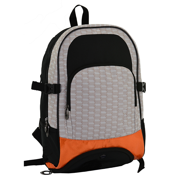 Leisure Sports Backpack With Shoes Pocket