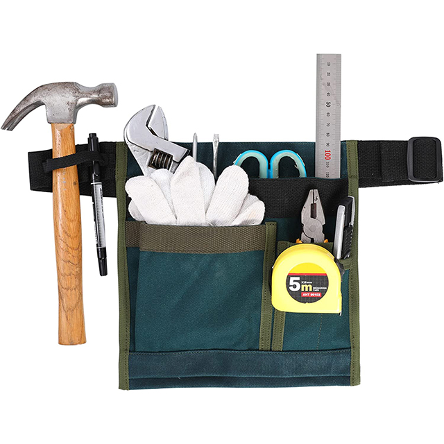 Heavy Duty 16OZ Waxed Canvas Tool Waist Pouches