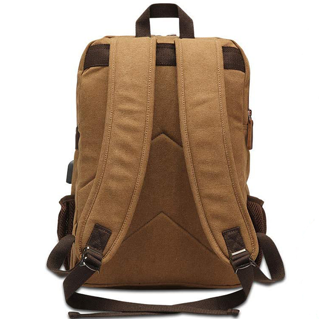 Vintage Rucksack Fits Most 15.6 Inch Laptop