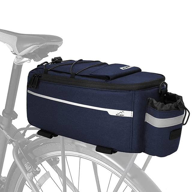 Newest Waterproof Bike Trunk Cooler Bag