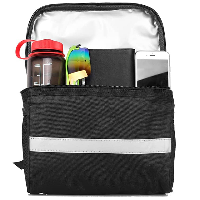 Bike Baskets Bag with Reflective Stripe