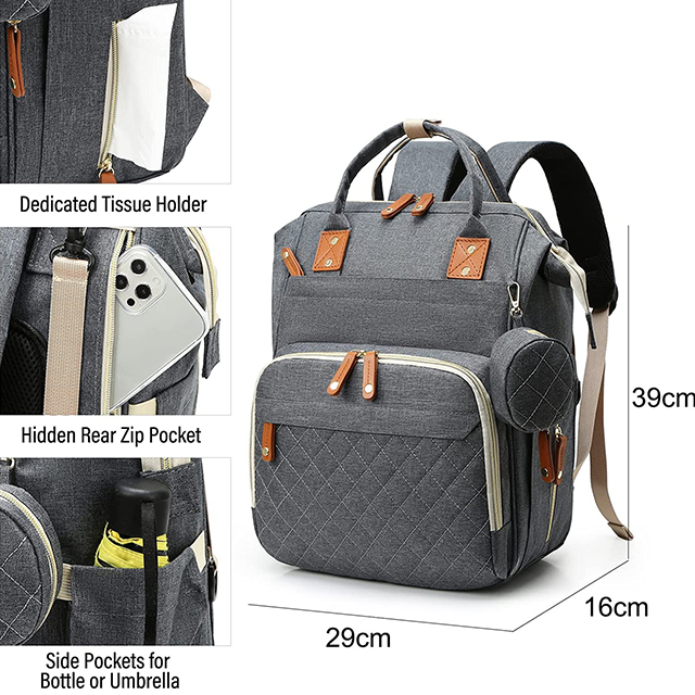 Newest Large Capacity Mommy Diaper Backpack
