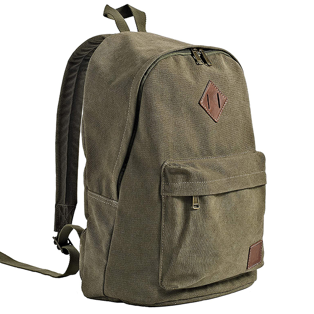 New Canvas School Laptop Backpack