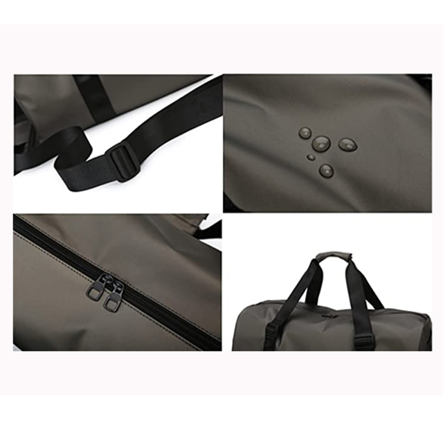 Travel Duffle Bag with Shoes Compartment and Wet Pocket
