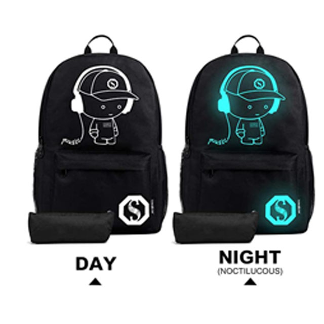  Durable Bookbags Rucksack with USB Port For Boys Girls
